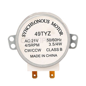 Мотор СВЧ 21V, 50/60Hz,2,5/3 обор. в мин., 2 контакта, мощность до 4W MCW500UN